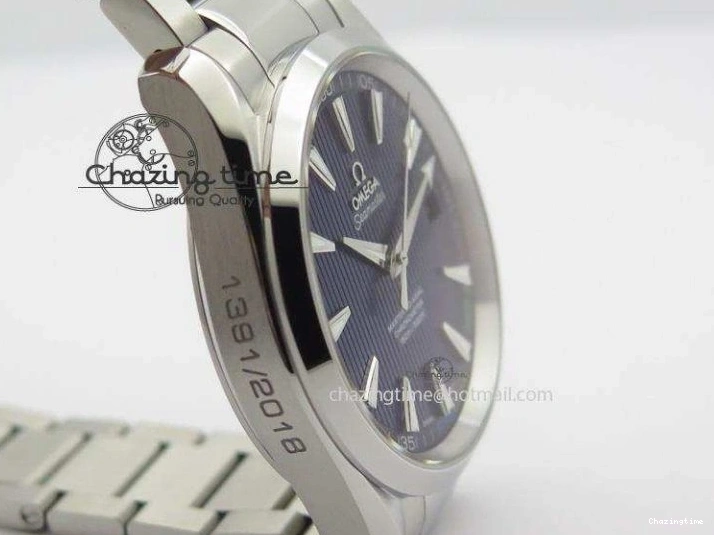 0428 Aqua Terra ‘PyeongChang 2018’ V6F Best Edition Blue Dial On SS Bracelet A UrbanChic 8251